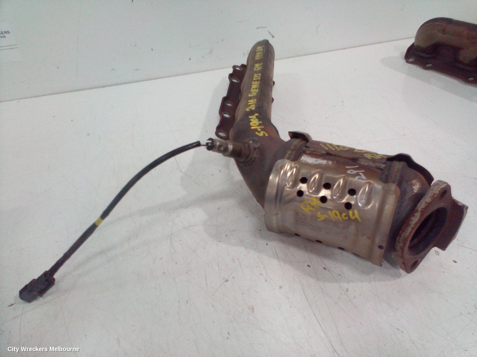 HYUNDAI GENESIS CATALYTIC CONVERTER, MANIFOLD-CAT TYPE, 3.8, PETROL, RH SIDE, DH, 11/2014 - 01/2018