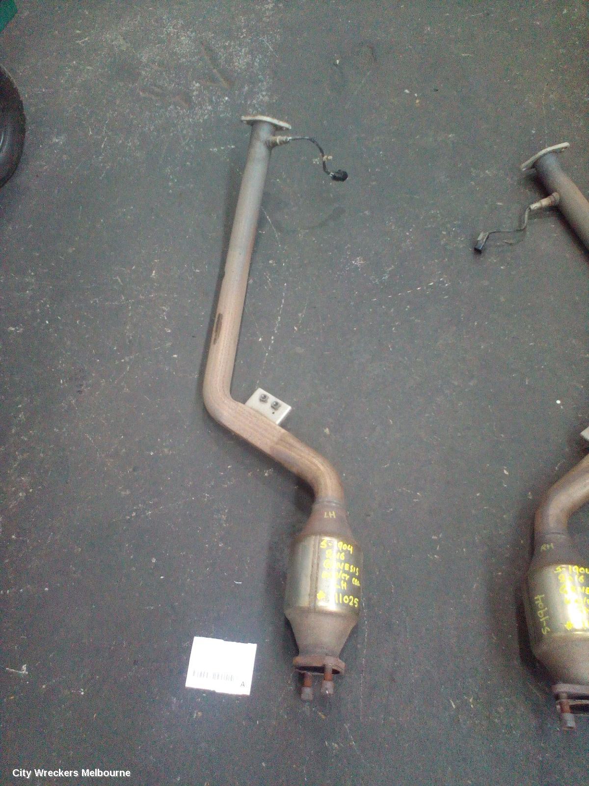 HYUNDAI GENESIS CATALYTIC CONVERTER, UNDER CAR-CAT TYPE, 3.8, PETROL, LH SIDE, DH, 11/2014 - 01/2018