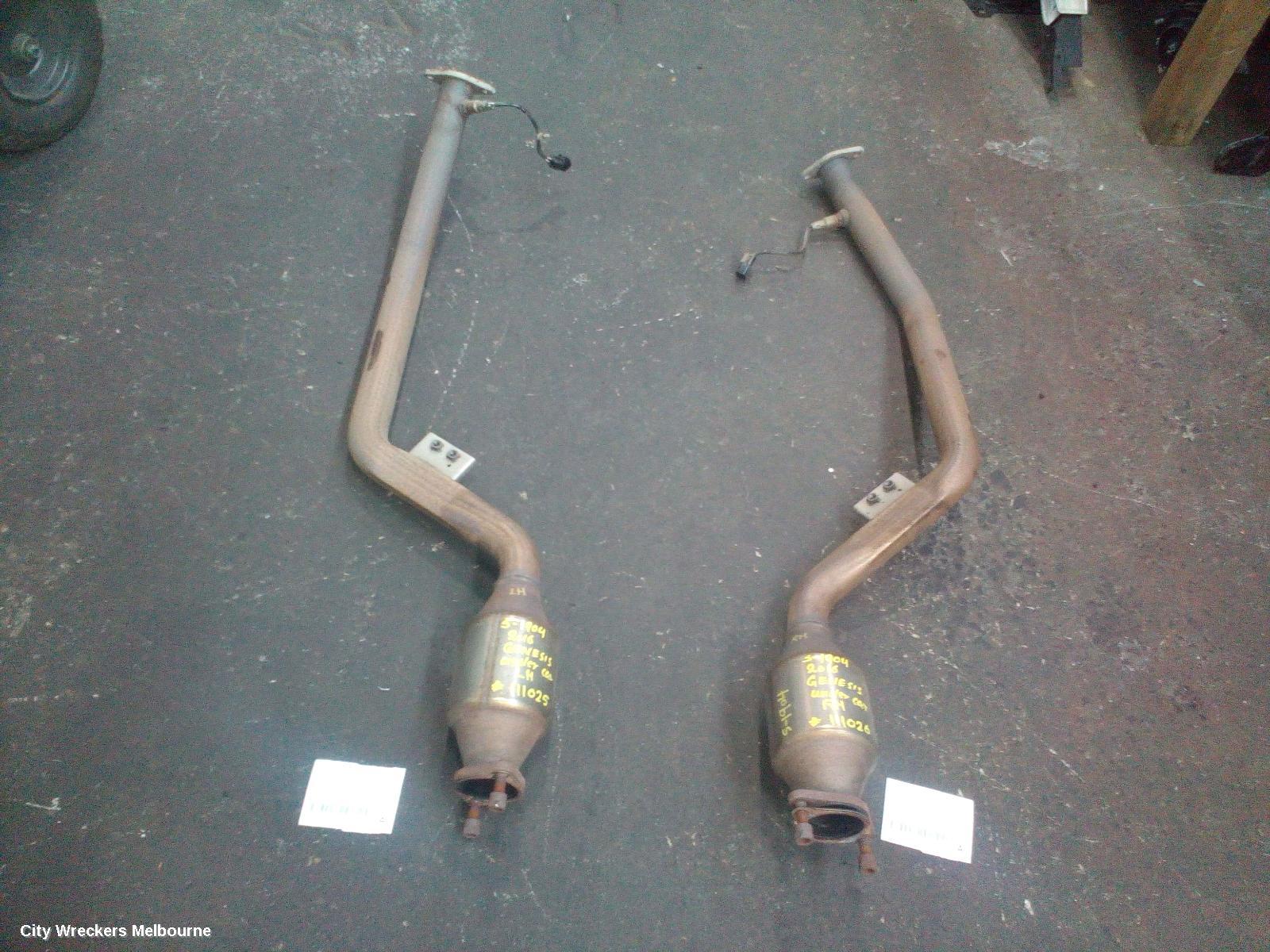 HYUNDAI GENESIS CATALYTIC CONVERTER, UNDER CAR-CAT TYPE, 3.8, PETROL, LH SIDE, DH, 11/2014 - 01/2018