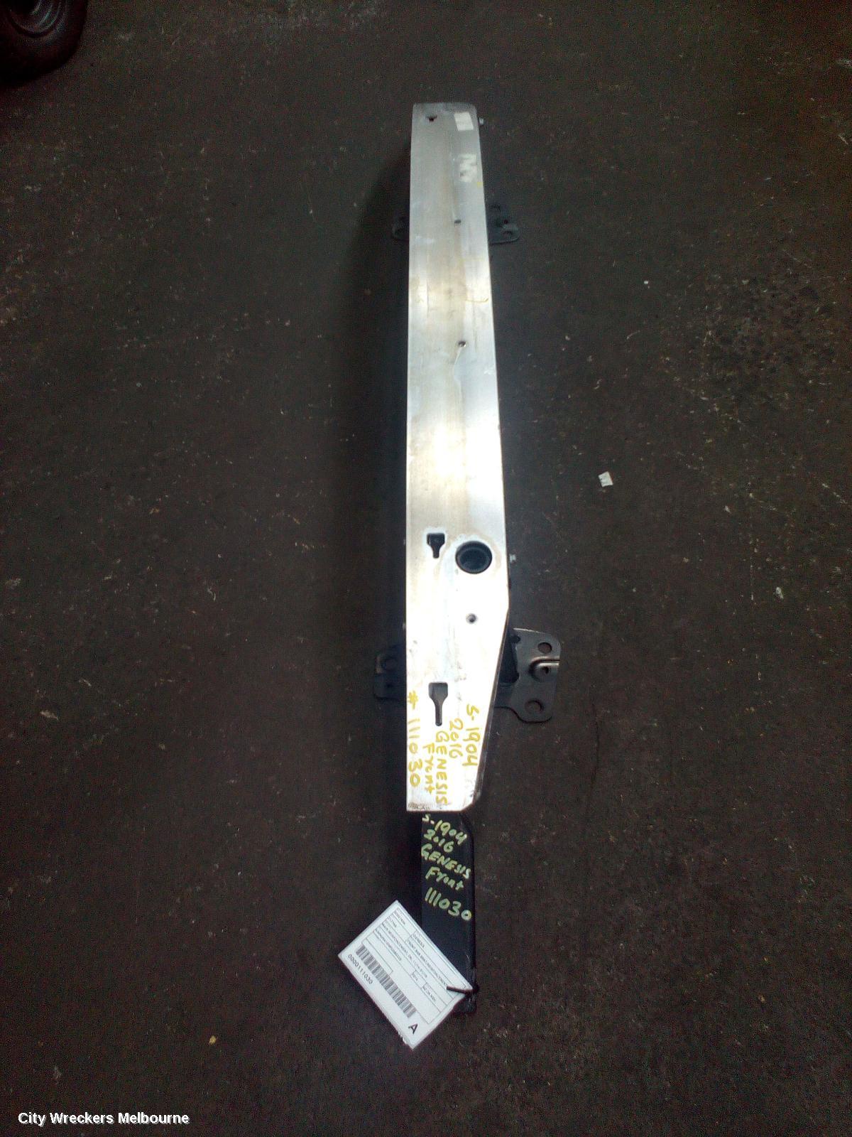 HYUNDAI GENESIS F/BAR REINFORC/BRACK, MAIN REINFORCEMENT, DH, 11/2014 - 01/2018