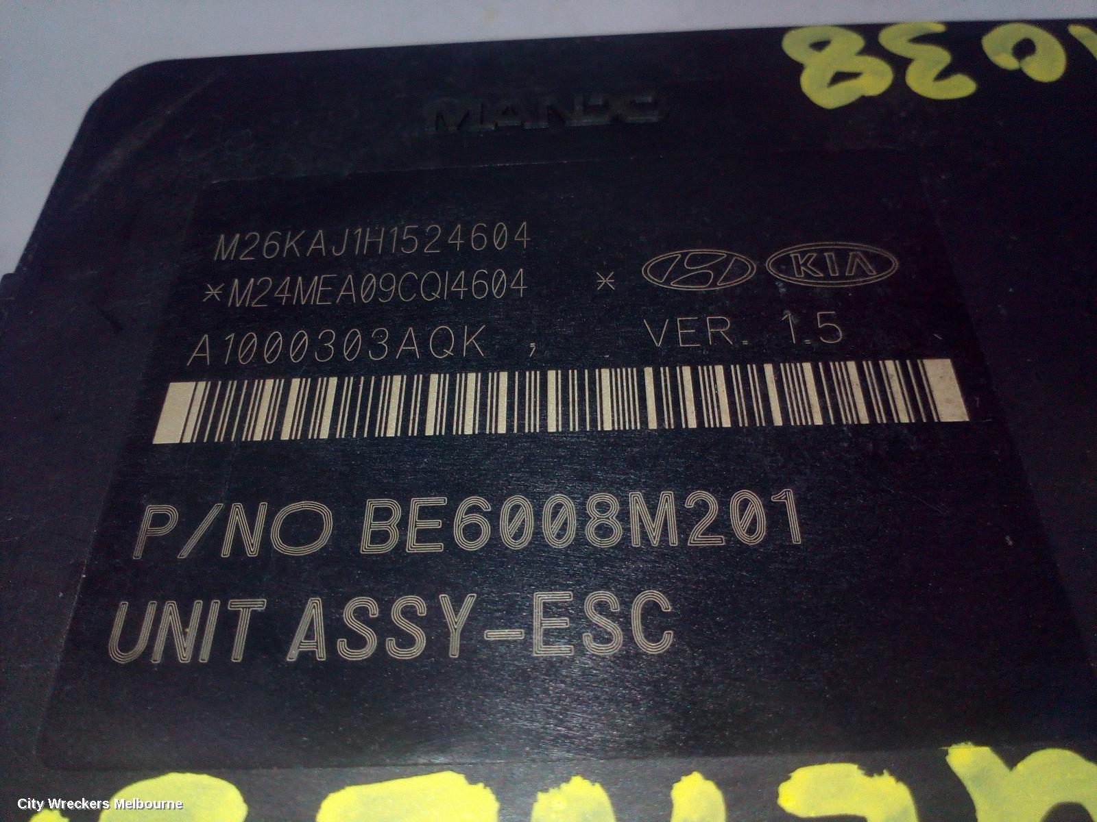 HYUNDAI GENESIS ABS PUMP/MODULATOR, DH, 11/2014 - 01/2018