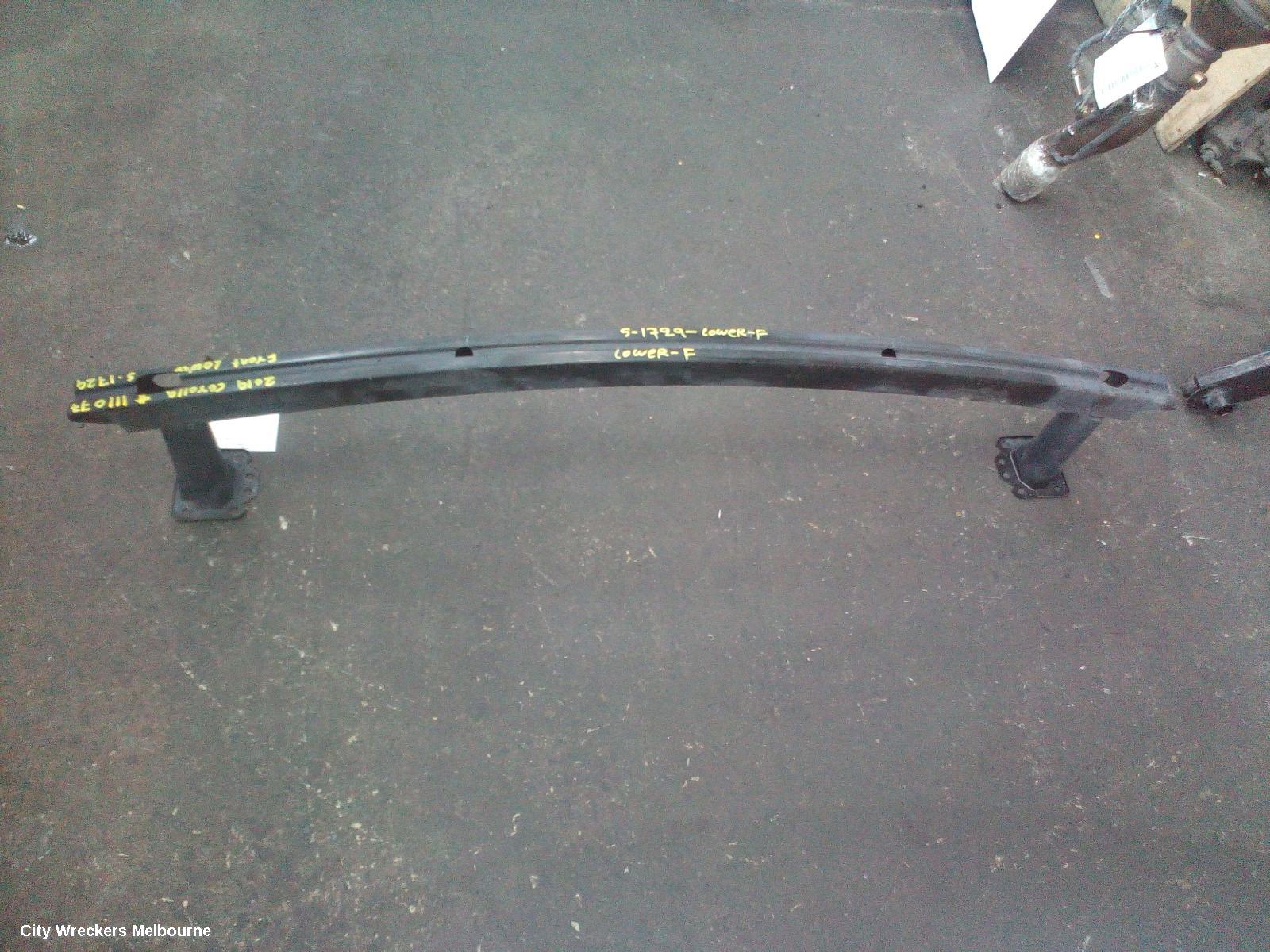 TOYOTA COROLLA F/BAR REINFORC/BRACK, LOWER REINFORCEMENT, E210, HATCH, 07/2018 ONWARDS