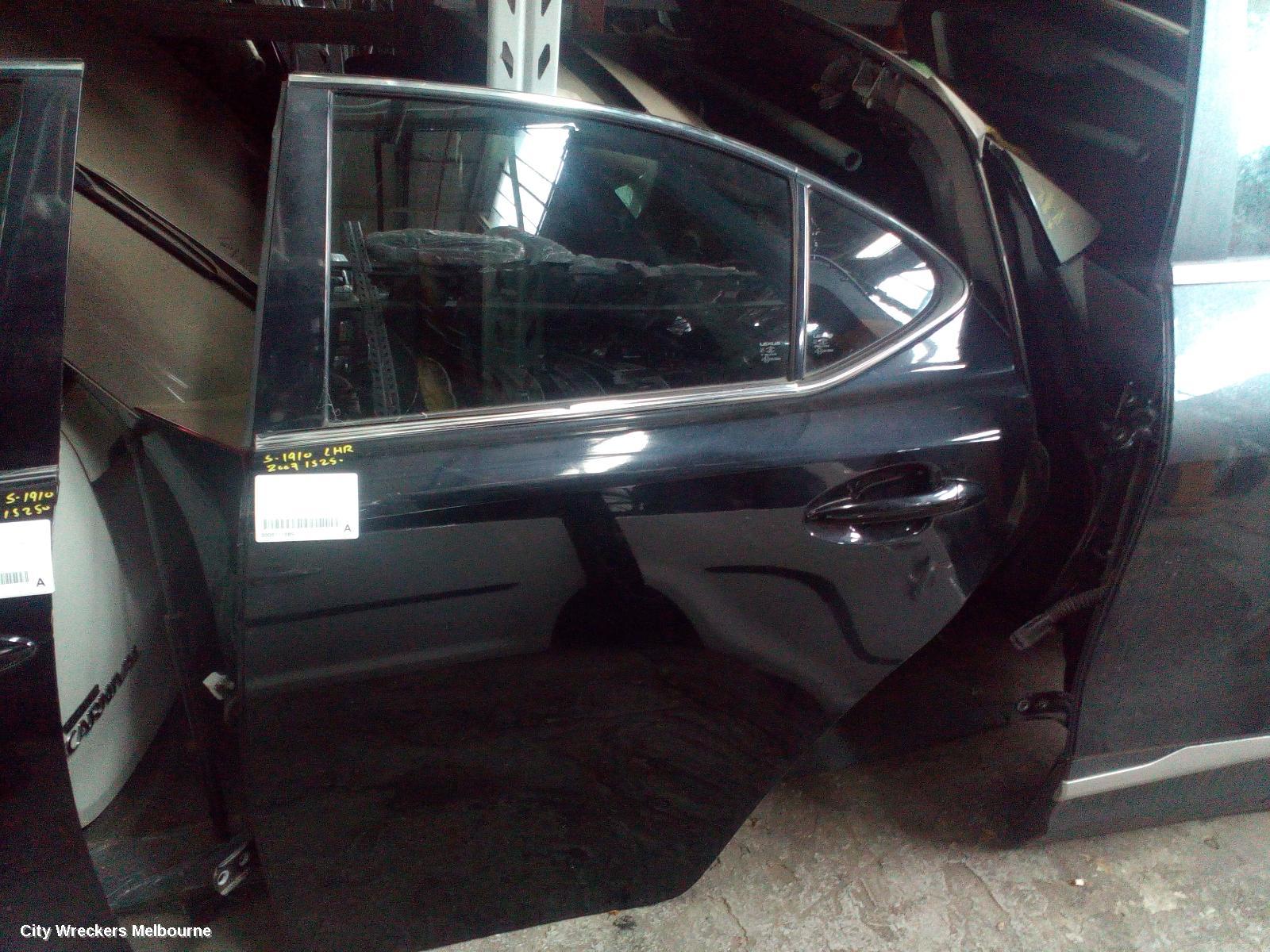 LEXUS IS250/IS250C LEFT REAR DOOR/SLIDING, IS250/IS350/IS F, GSE20R/GSE21R/USE20R, SEDAN, 11/2005 - 06/2013