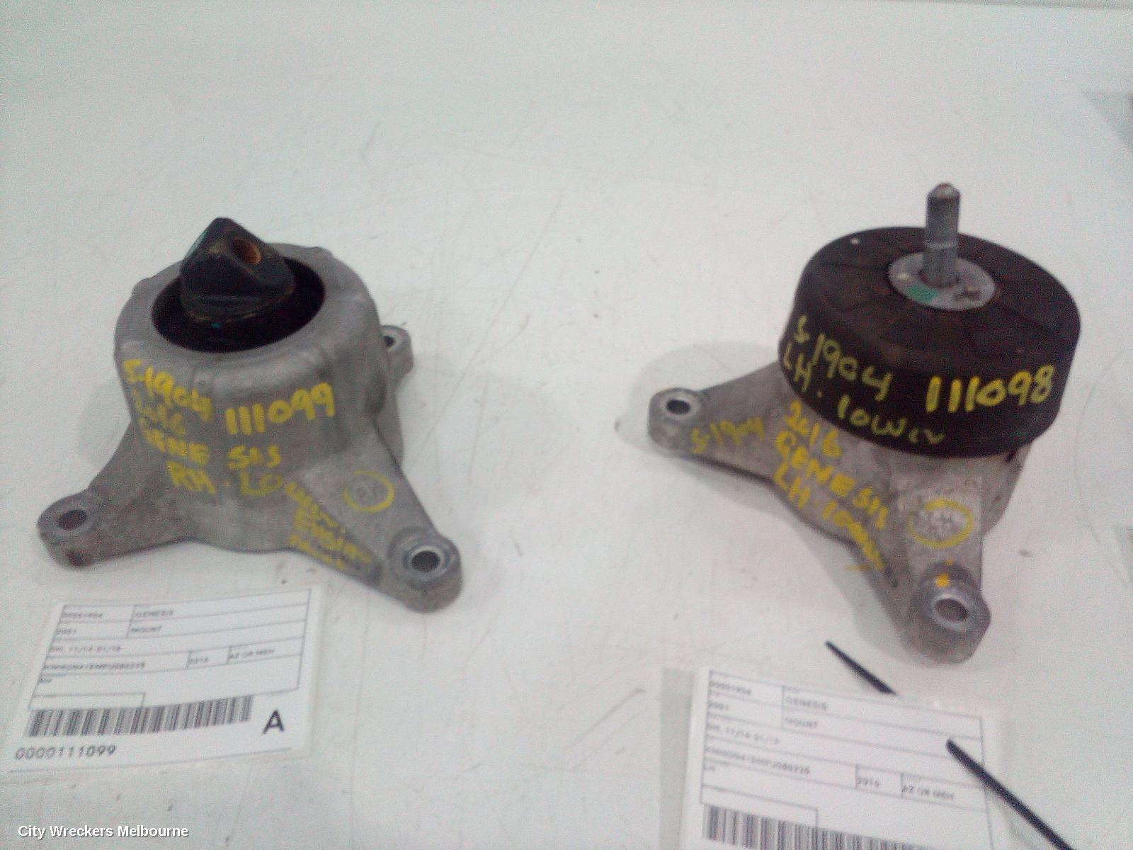 HYUNDAI GENESIS MOUNT, DH, 11/2014 - 01/2018