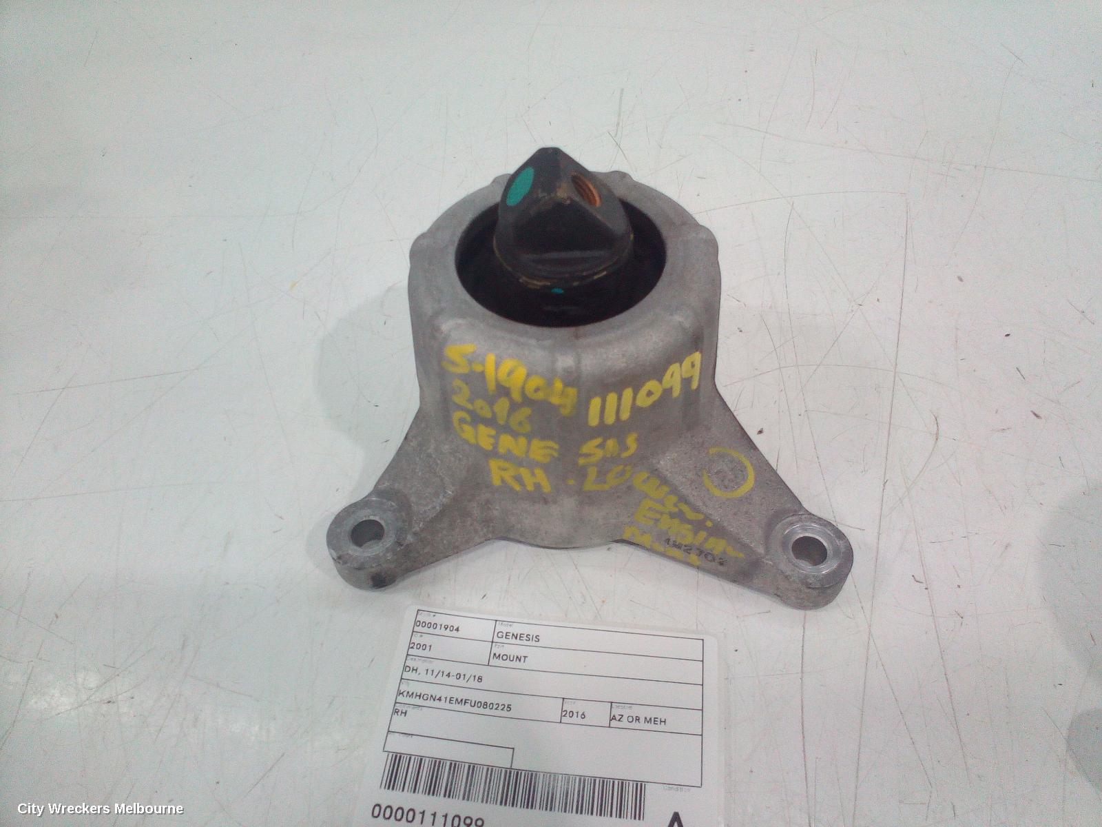 HYUNDAI GENESIS MOUNT, DH, 11/2014 - 01/2018