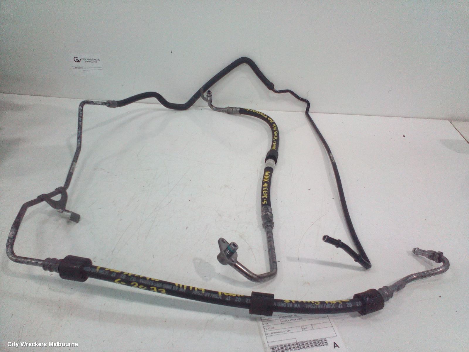 VOLKSWAGEN TRANSPORTER POWER STEER HOSE, T6, 07/2015 - 08/2024