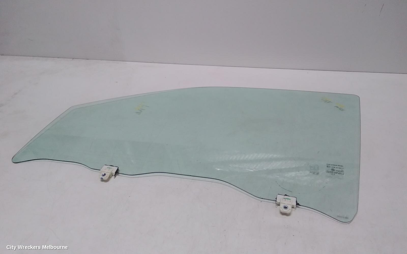 ISUZU MU-X LEFT FRONT DOOR WINDOW, 2ND GEN, 03/2021 ONWARDS