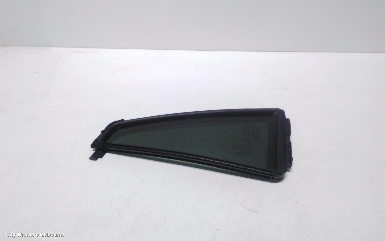 ISUZU MU-X LEFT REAR 1/4 DOOR GLASS, 2ND GEN, 03/2021 ONWARDS