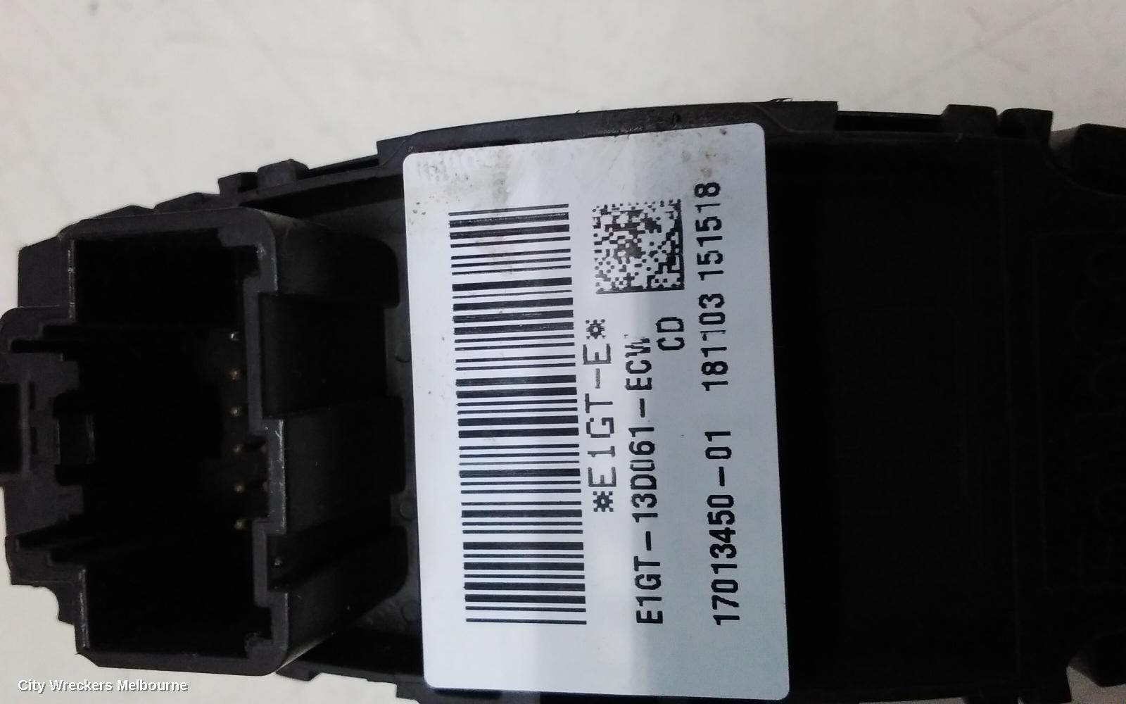 FORD ENDURA COMBINATION SWITCH, HEADLAMP SWITCH, CA, 09/2018 - 06/2020