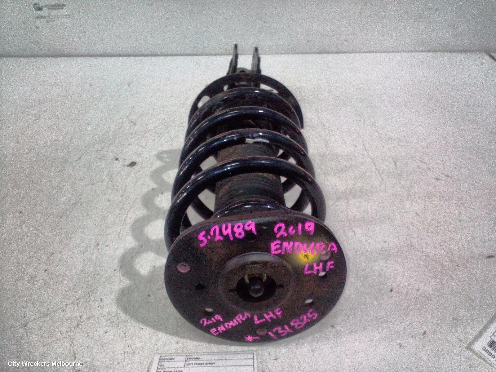 FORD ENDURA LEFT FRONT STRUT, CA, 09/2018 - 06/2020