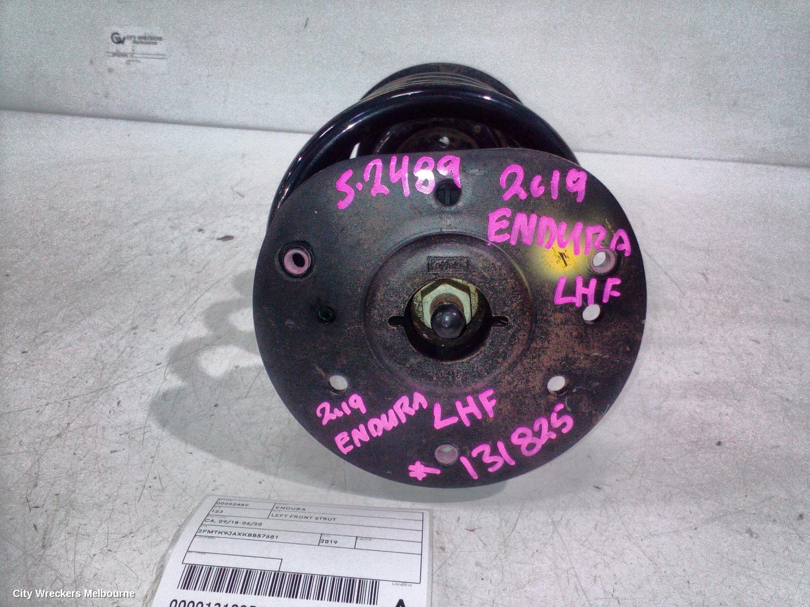 FORD ENDURA LEFT FRONT STRUT, CA, 09/2018 - 06/2020