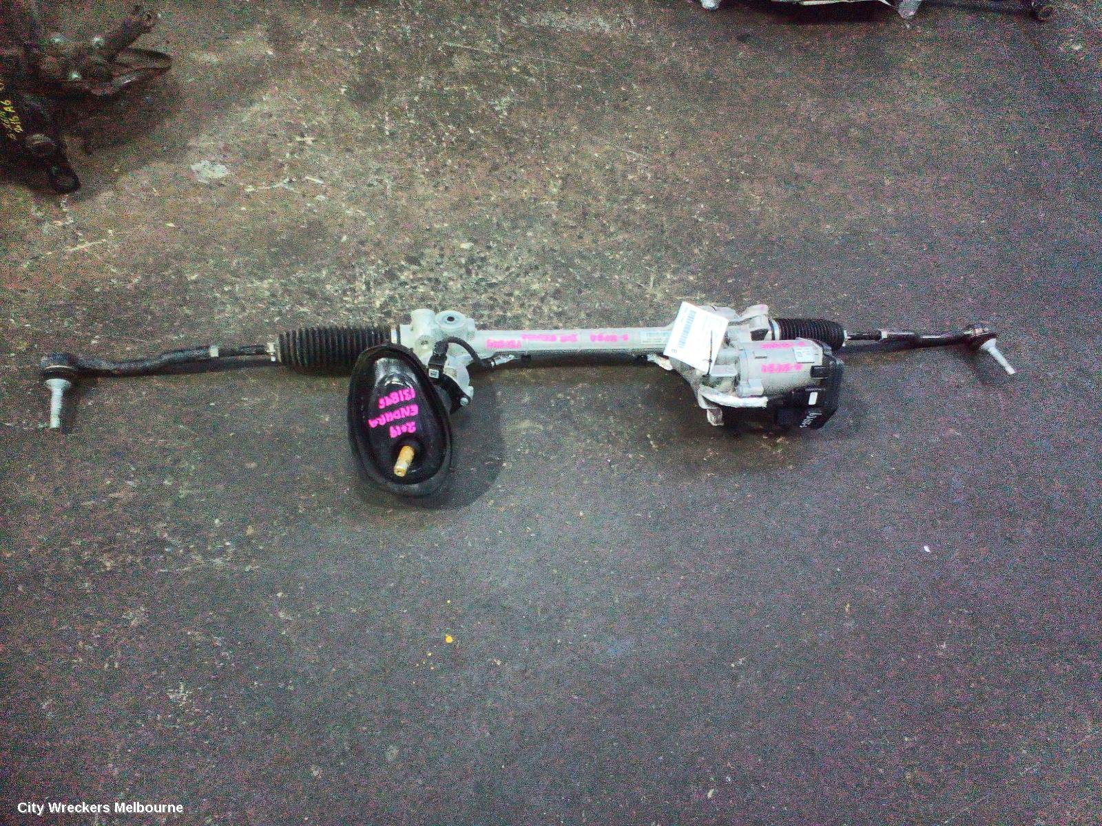 FORD ENDURA STEERING BOX/RACK, CA, ELECTRIC, 2.0, DIESEL, 09/2018 - 06/2020