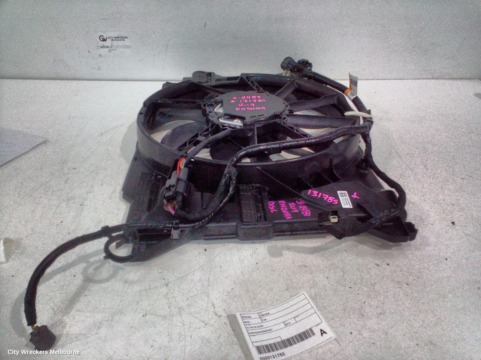 FORD ENDURA FAN, CA, 09/2018 - 06/2020