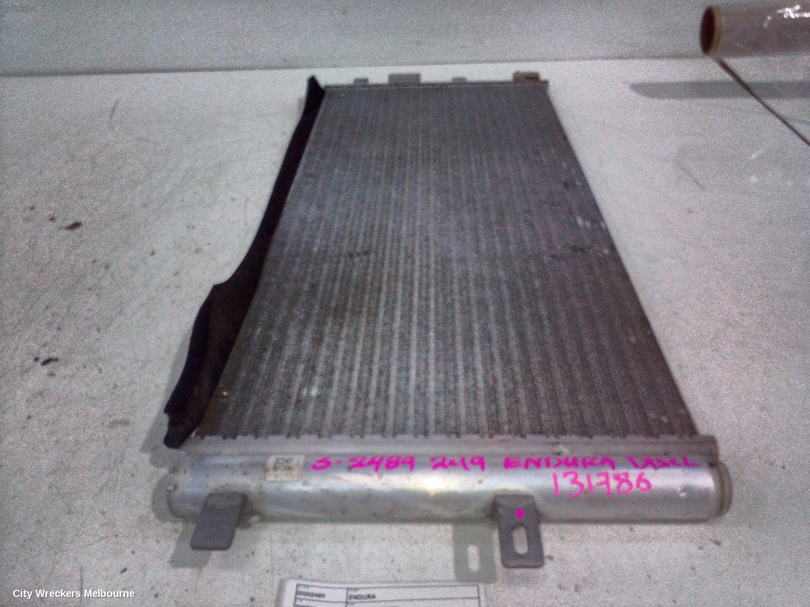 FORD ENDURA A/C CONDENSER, FWD, CA, 09/2018 - 06/2020