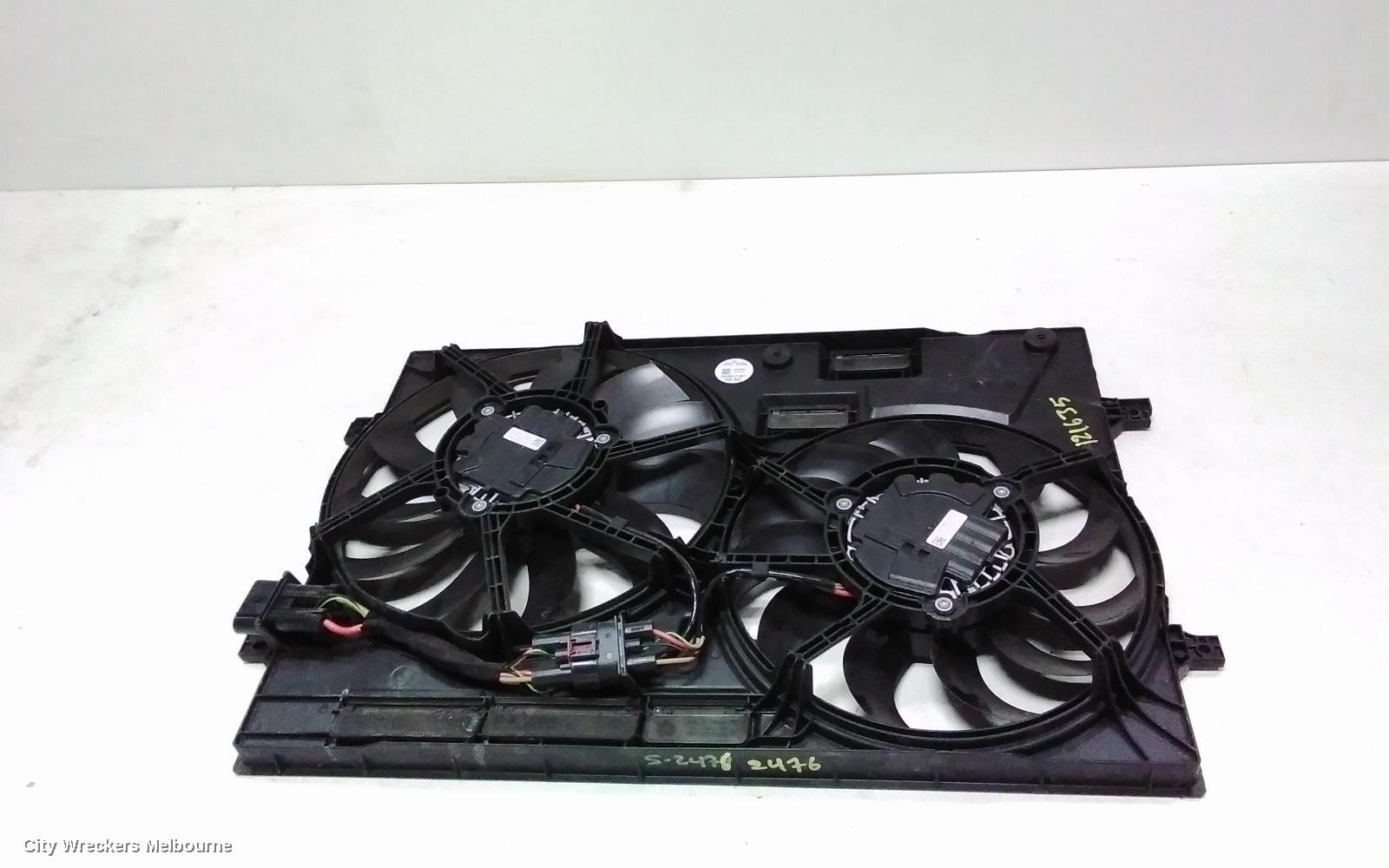 VOLKSWAGEN PASSAT FAN, DUAL FAN ASSY, PETROL, CJXA CODE, B8/MK7, 11/2020 ONWARDS