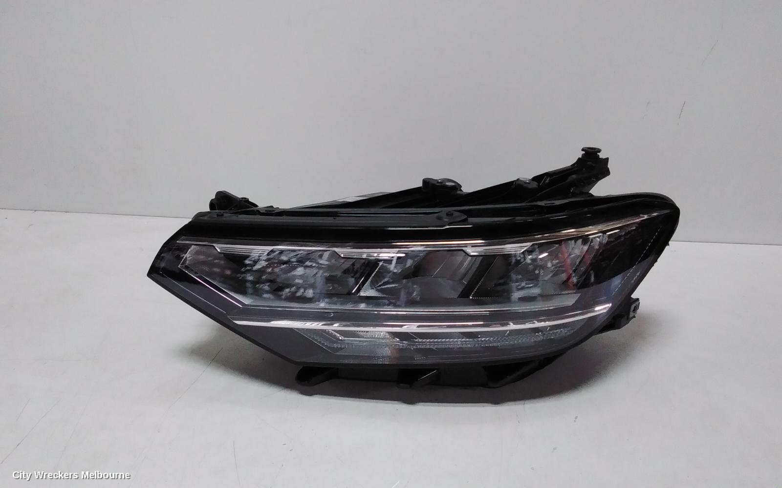 VOLKSWAGEN PASSAT LEFT HEADLAMP, B8/MK7, LED TYPE, 11/2019 ONWARDS