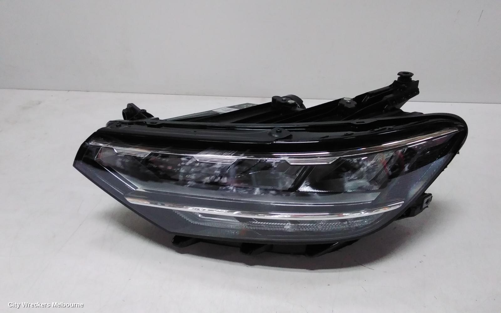 VOLKSWAGEN PASSAT LEFT HEADLAMP, B8/MK7, LED TYPE, 11/2019 ONWARDS