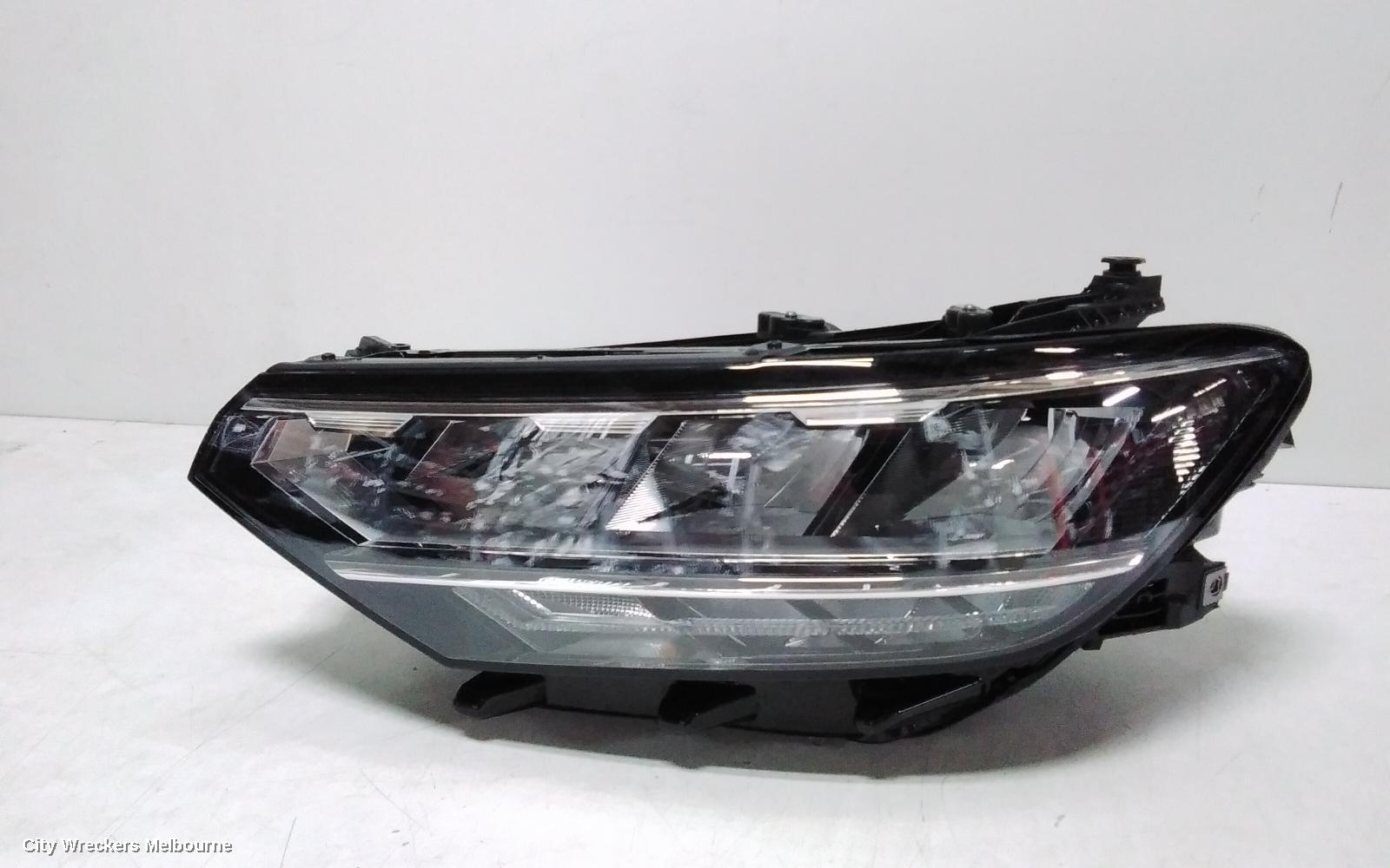 VOLKSWAGEN PASSAT LEFT HEADLAMP, B8/MK7, LED TYPE, 11/2019 ONWARDS