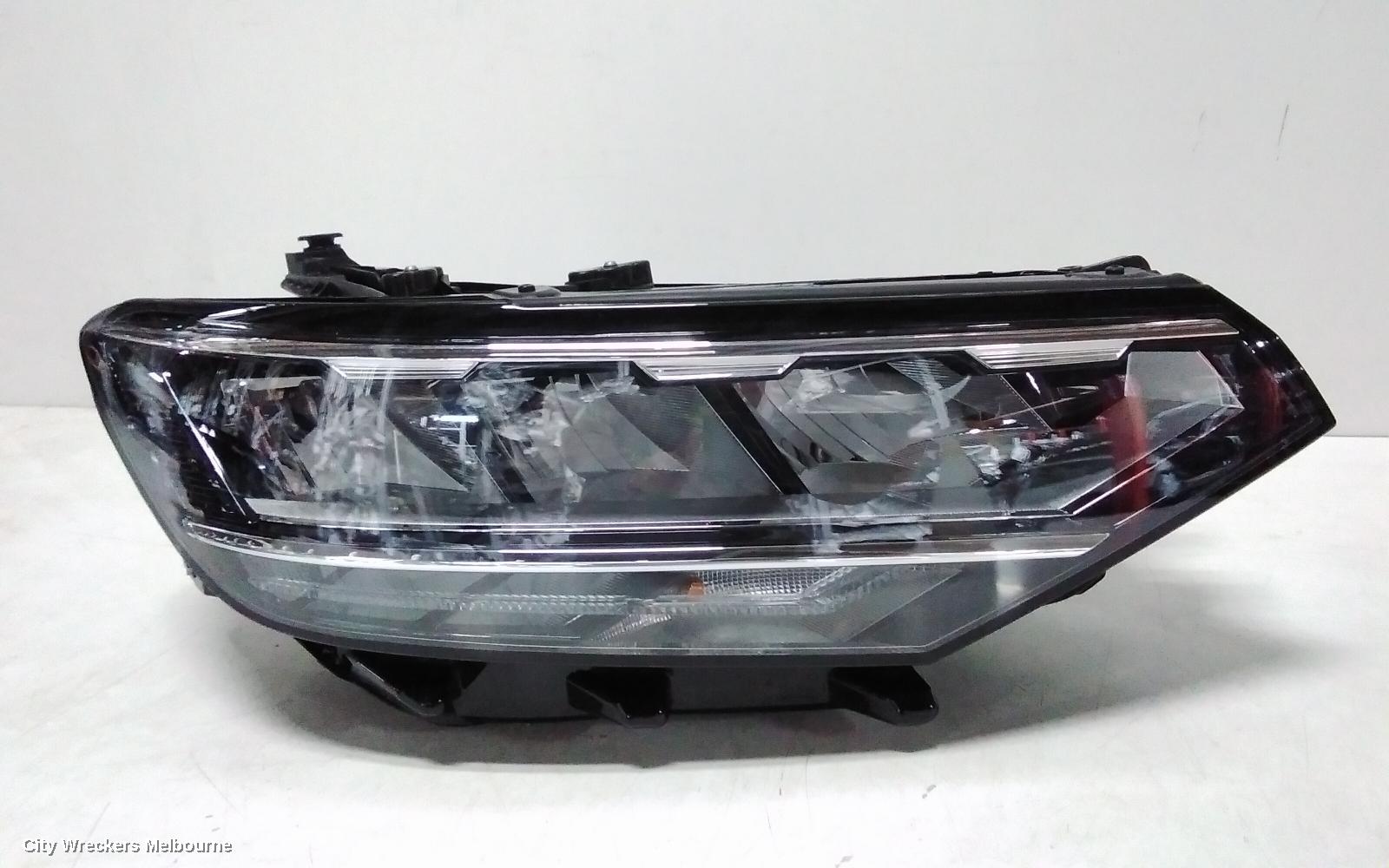 VOLKSWAGEN PASSAT RIGHT HEADLAMP, B8/MK7, LED TYPE, 11/2019 ONWARDS
