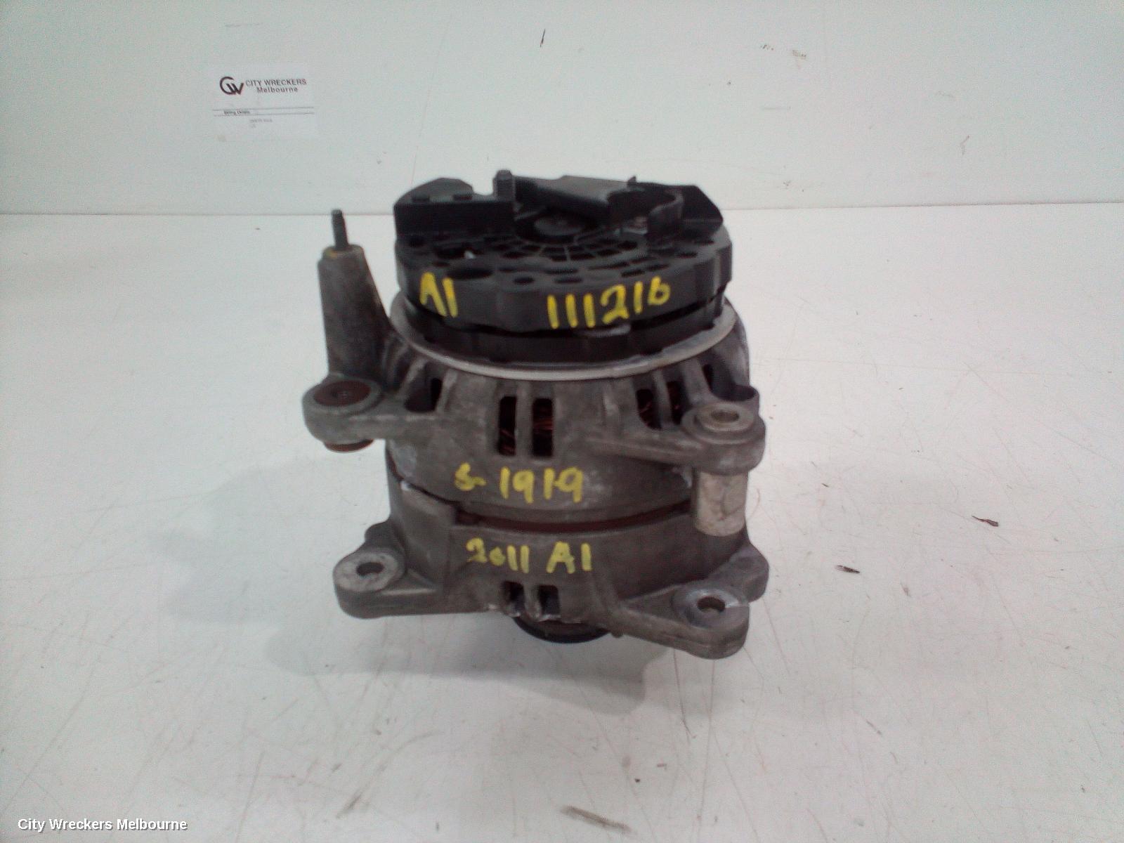 AUDI A1 ALTERNATOR, PETROL, 1.4, S/CHARGED, BOSCH 140AMP, 8X, 06/2011 - 05/2015