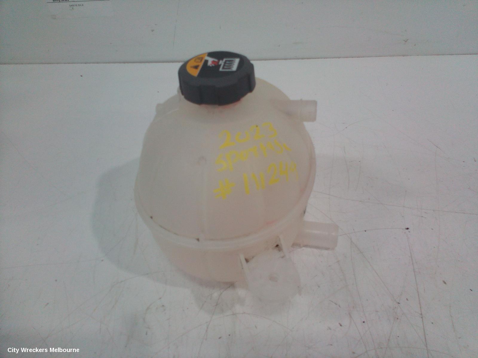 KIA SPORTAGE OVERFLOW BOTTLE, NQ5, 09/2021 ONWARDS