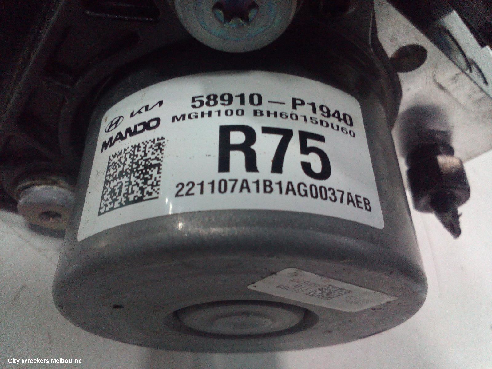 KIA SPORTAGE ABS PUMP/MODULATOR, NQ5, 09/2021 ONWARDS
