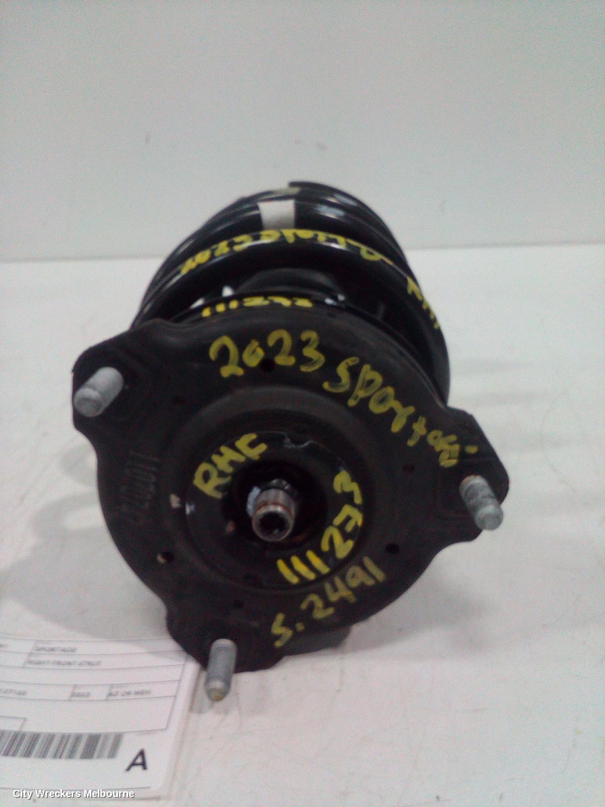 KIA SPORTAGE RIGHT FRONT STRUT, NQ5, 09/2021 ONWARDS