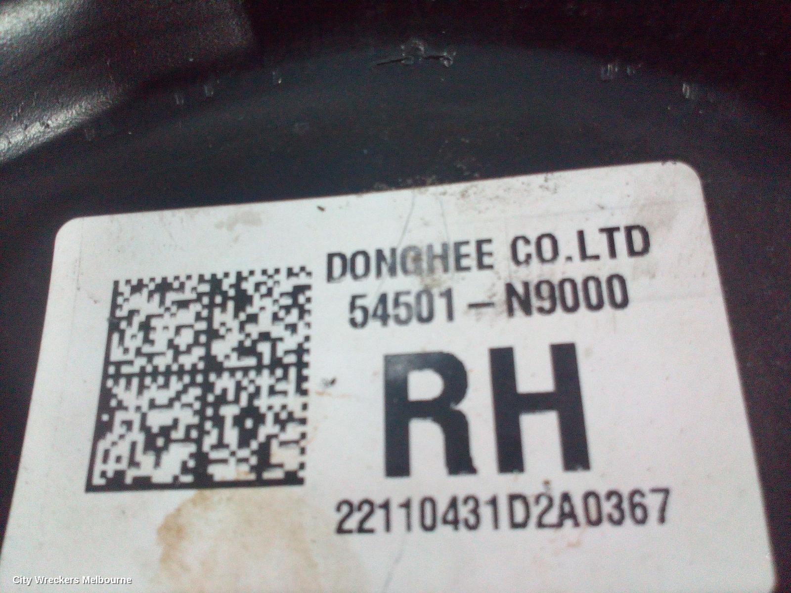 KIA SPORTAGE RIGHT FRONT LOWER CONTROL ARM, NQ5, 09/2021 ONWARDS
