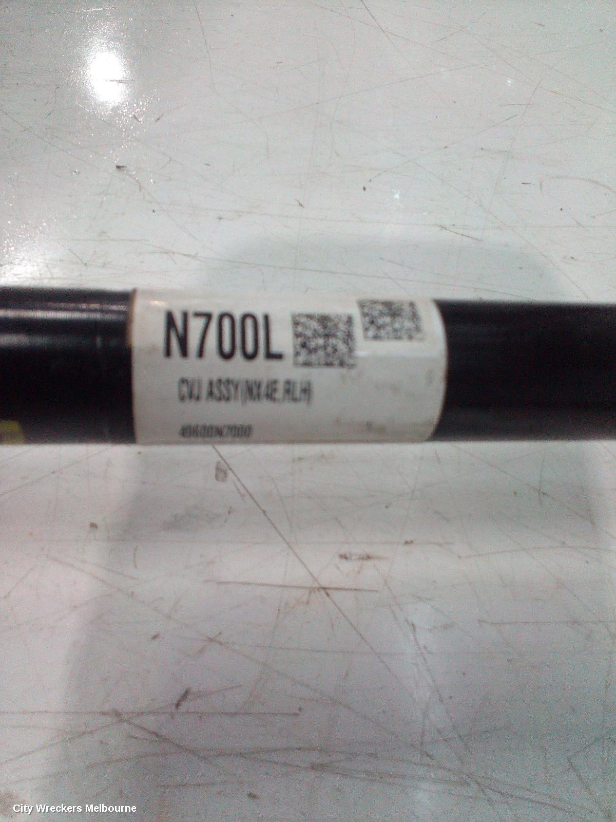 KIA SPORTAGE LEFT DRIVESHAFT, REAR, AUTO, AWD, DIESEL, 2.0, D4HD, TURBO, 8 SPEED, NQ5, 09/2021 ONWARDS