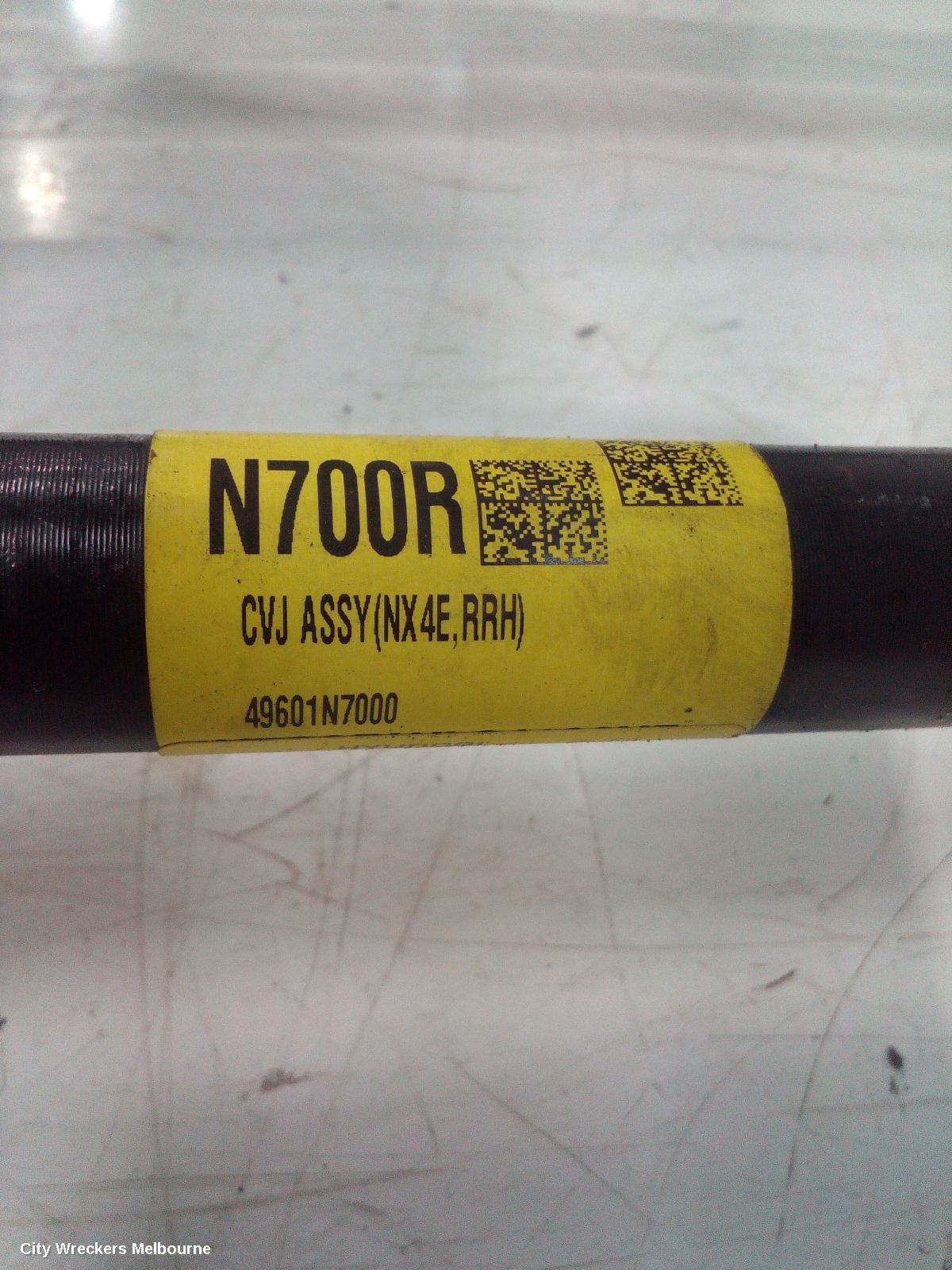 KIA SPORTAGE RIGHT DRIVESHAFT, REAR, AUTO, AWD, DIESEL, 2.0, D4HD, TURBO, 8 SPEED, NQ5, 09/2021 ONWARDS