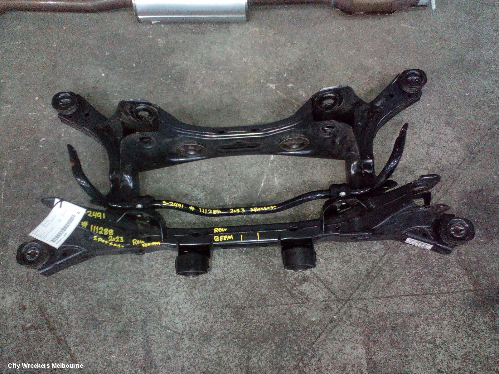 KIA SPORTAGE REAR AXLE BEAM (FWD), NQ5, 09/2021 ONWARDS