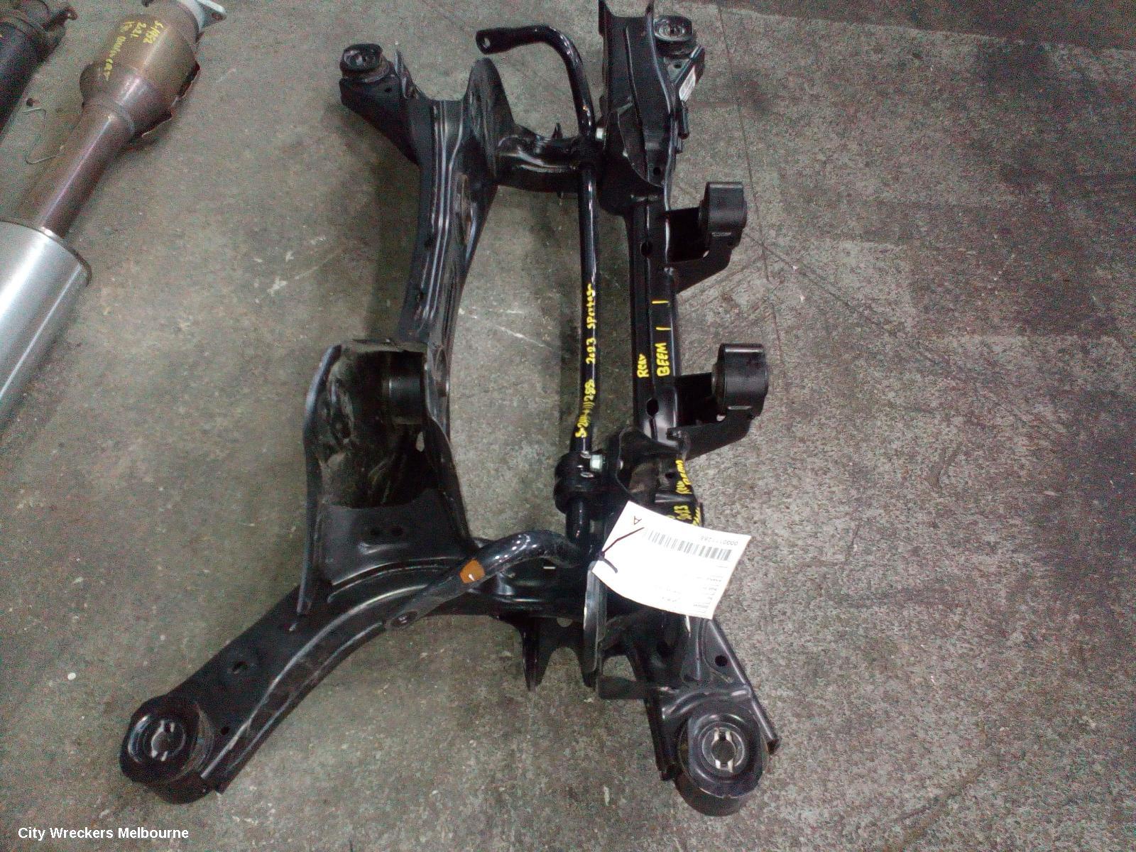 KIA SPORTAGE REAR AXLE BEAM (FWD), NQ5, 09/2021 ONWARDS