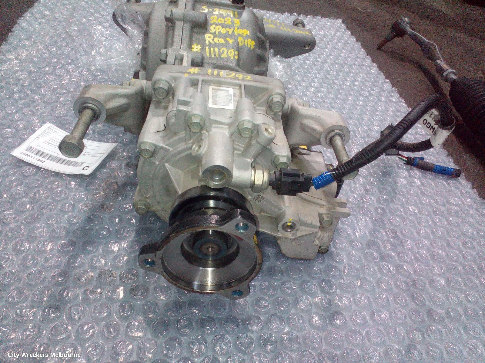 KIA SPORTAGE DIFFERENTIAL CENTRE, REAR, DIESEL, NQ5, 09/2021 ONWARDS