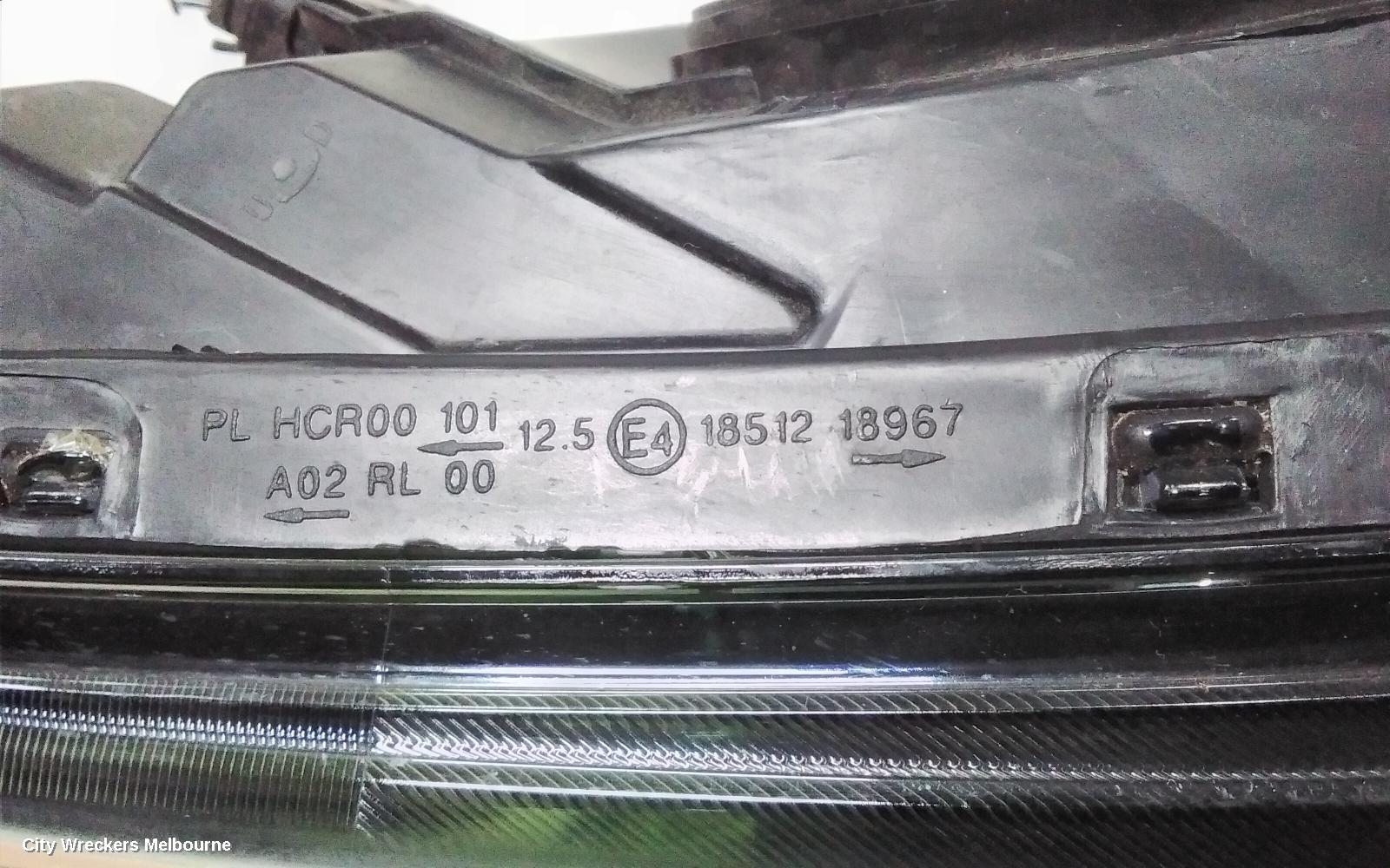 KIA RIO RIGHT HEADLAMP, UB, 3DR/5DR HATCH, SLI/SLS, 08/2011 - 10/2014