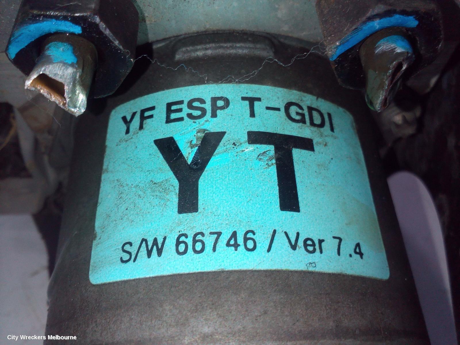 HYUNDAI I45 ABS PUMP/MODULATOR, YF, 10/2010 - 01/2014