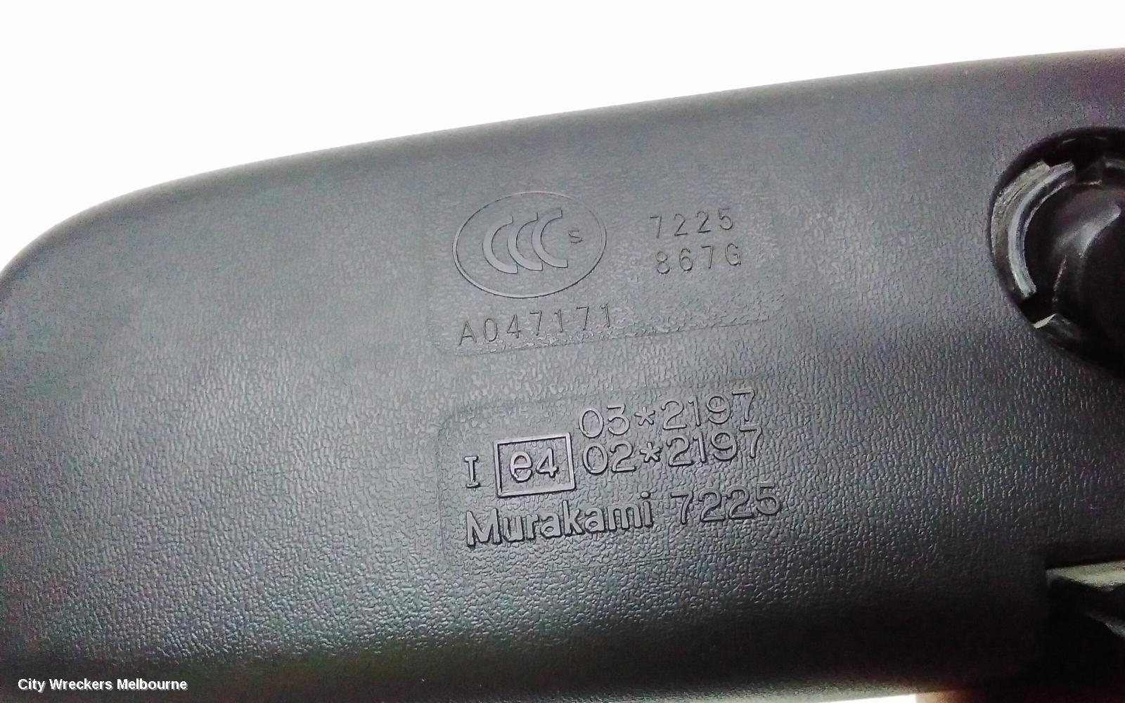 TOYOTA HIACE INTERIOR MIRROR, 300 SERIES, 02/2019 ONWARDS