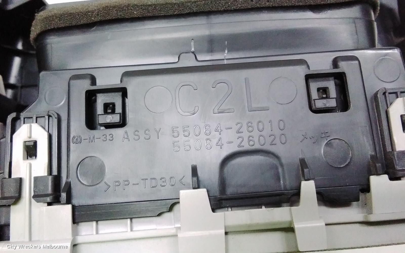 TOYOTA HIACE, 300 SERIES, 02/2019 ONWARDS, LH AIR VENT: 111356