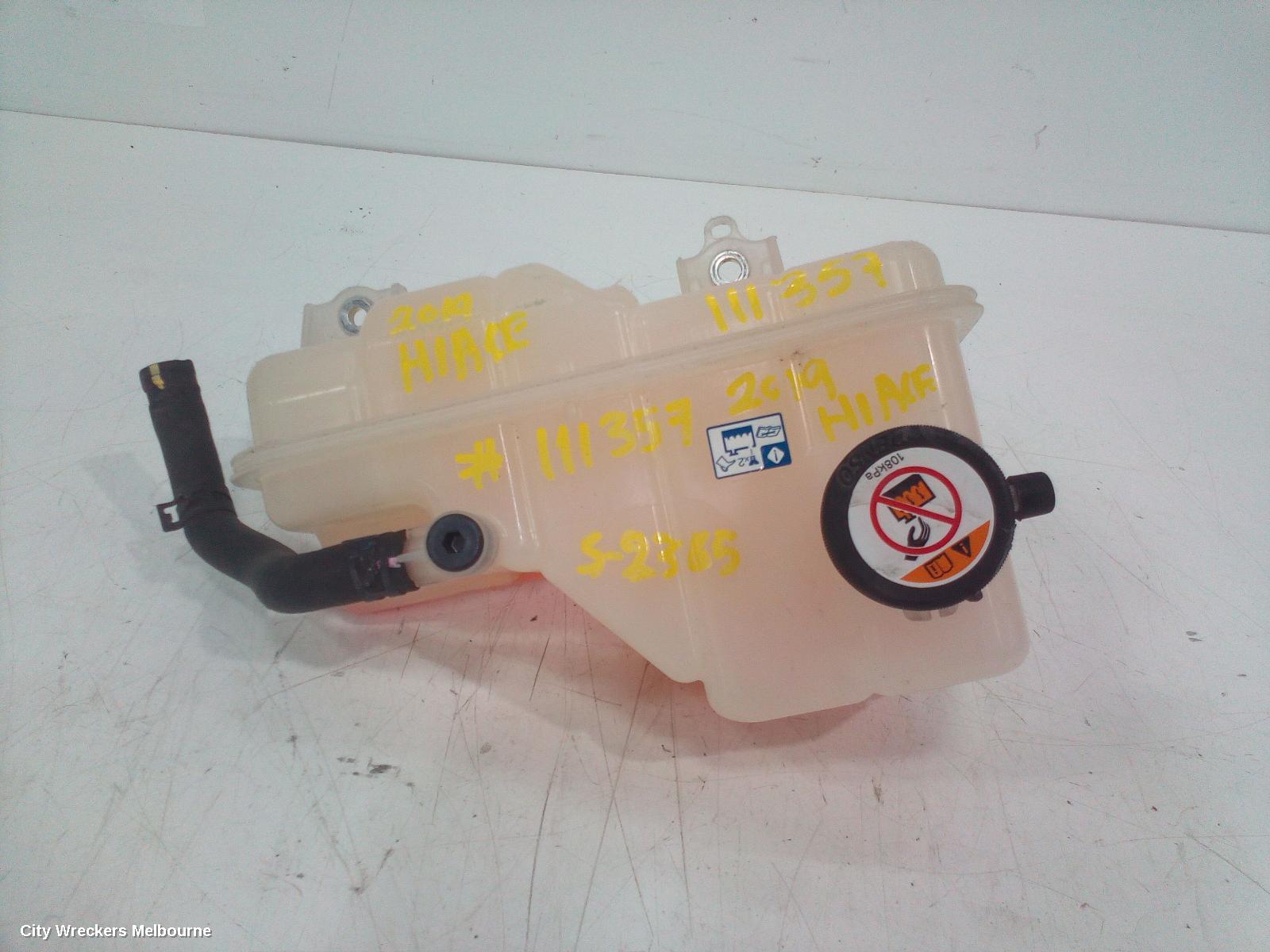 TOYOTA HIACE OVERFLOW BOTTLE, DIESEL, 300 SERIES, 04/2019 ONWARDS