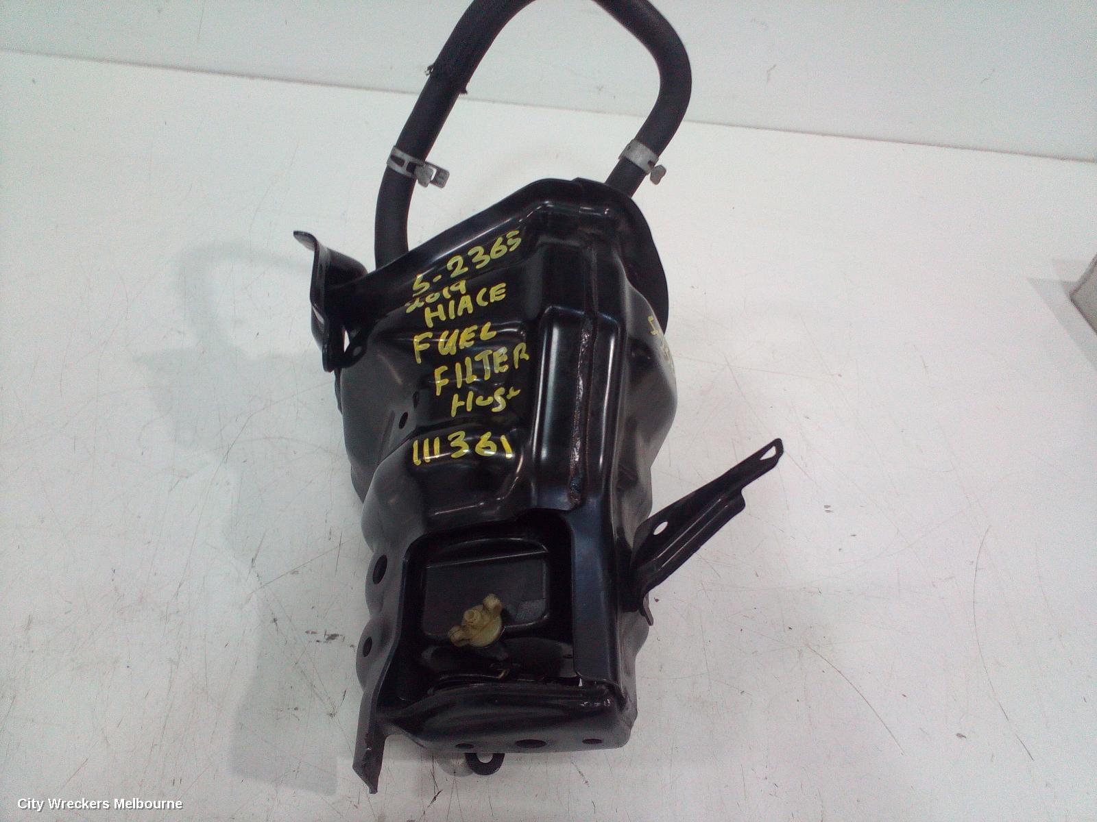 TOYOTA HIACE FUEL FILTER HOUSING, 300 SERIES, 02/2019 ONWARDS
