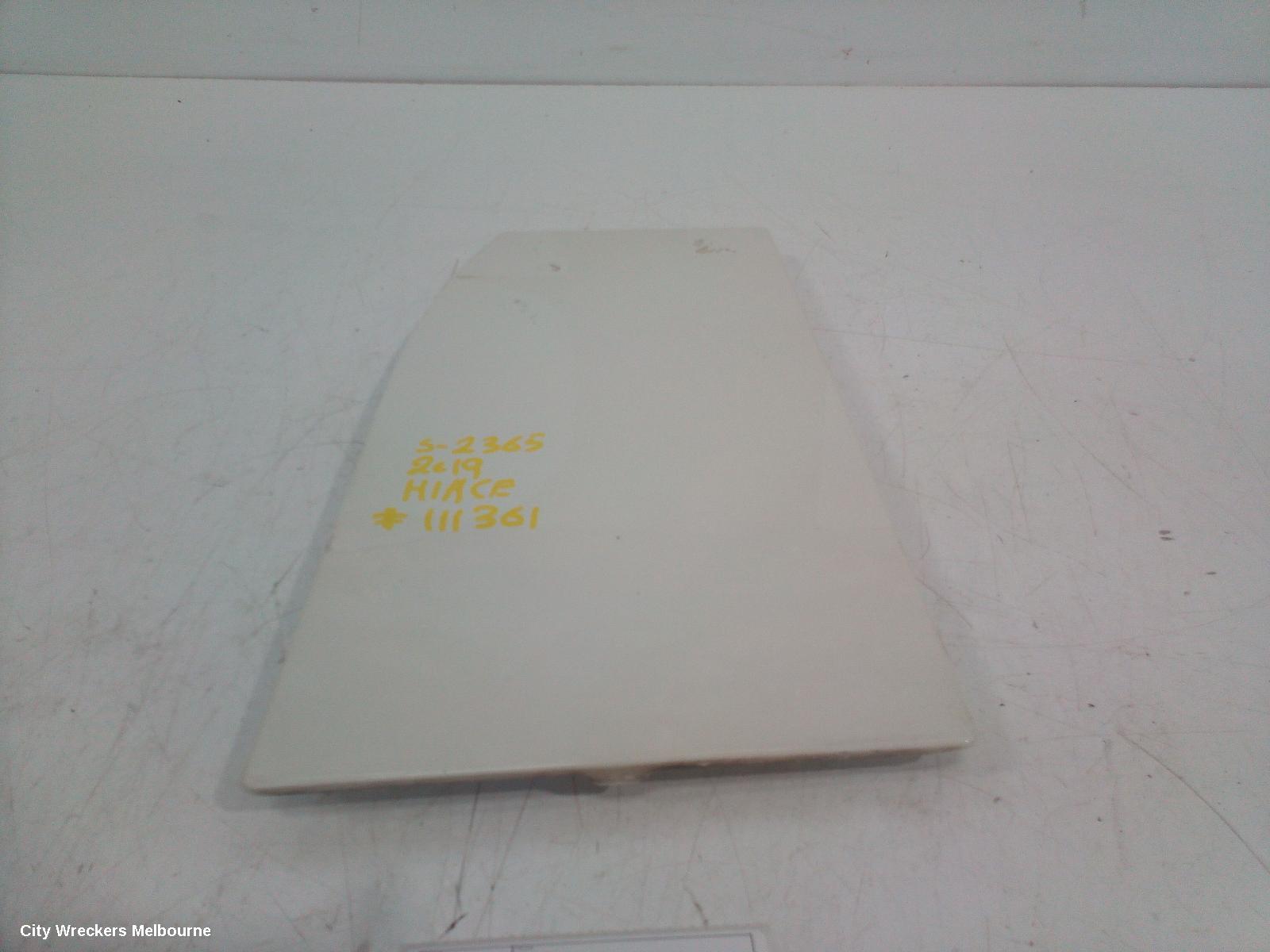 TOYOTA HIACE FUEL FILTER HOUSING, 300 SERIES, 02/2019 ONWARDS