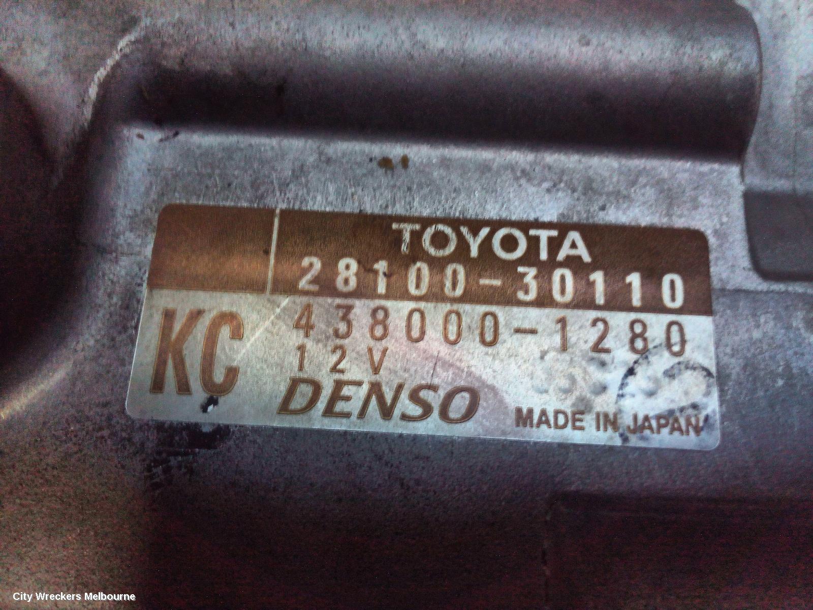 TOYOTA HIACE STARTER, DIESEL, 2.8, 1GD-FTV, 300 SERIES, 04/2019 ONWARDS
