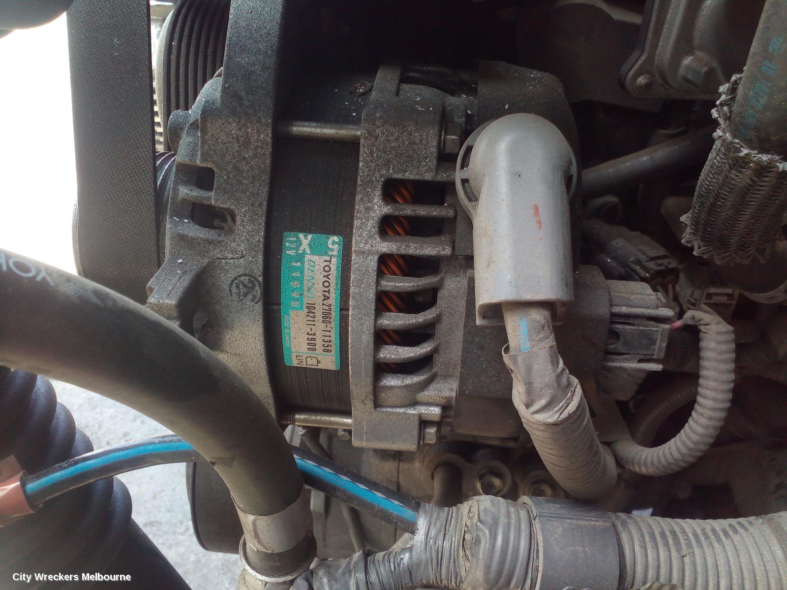 TOYOTA HIACE ALTERNATOR, DIESEL, 2.8, 1GD-FTV, 100 AMP, 300 SERIES, 04/2019 ONWARDS