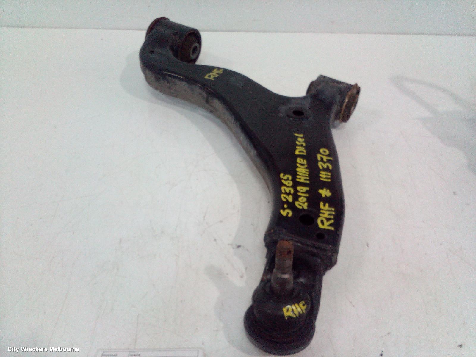 TOYOTA HIACE RIGHT FRONT LOWER CONTROL ARM, 300 SERIES, 02/2019 ONWARDS