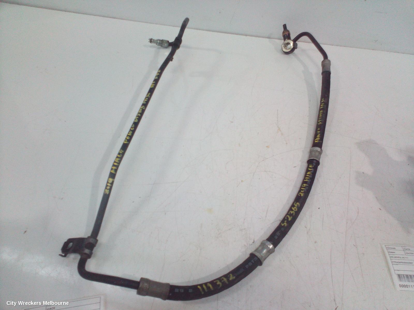 TOYOTA HIACE POWER STEER HOSE, 300 SERIES, 02/2019 ONWARDS