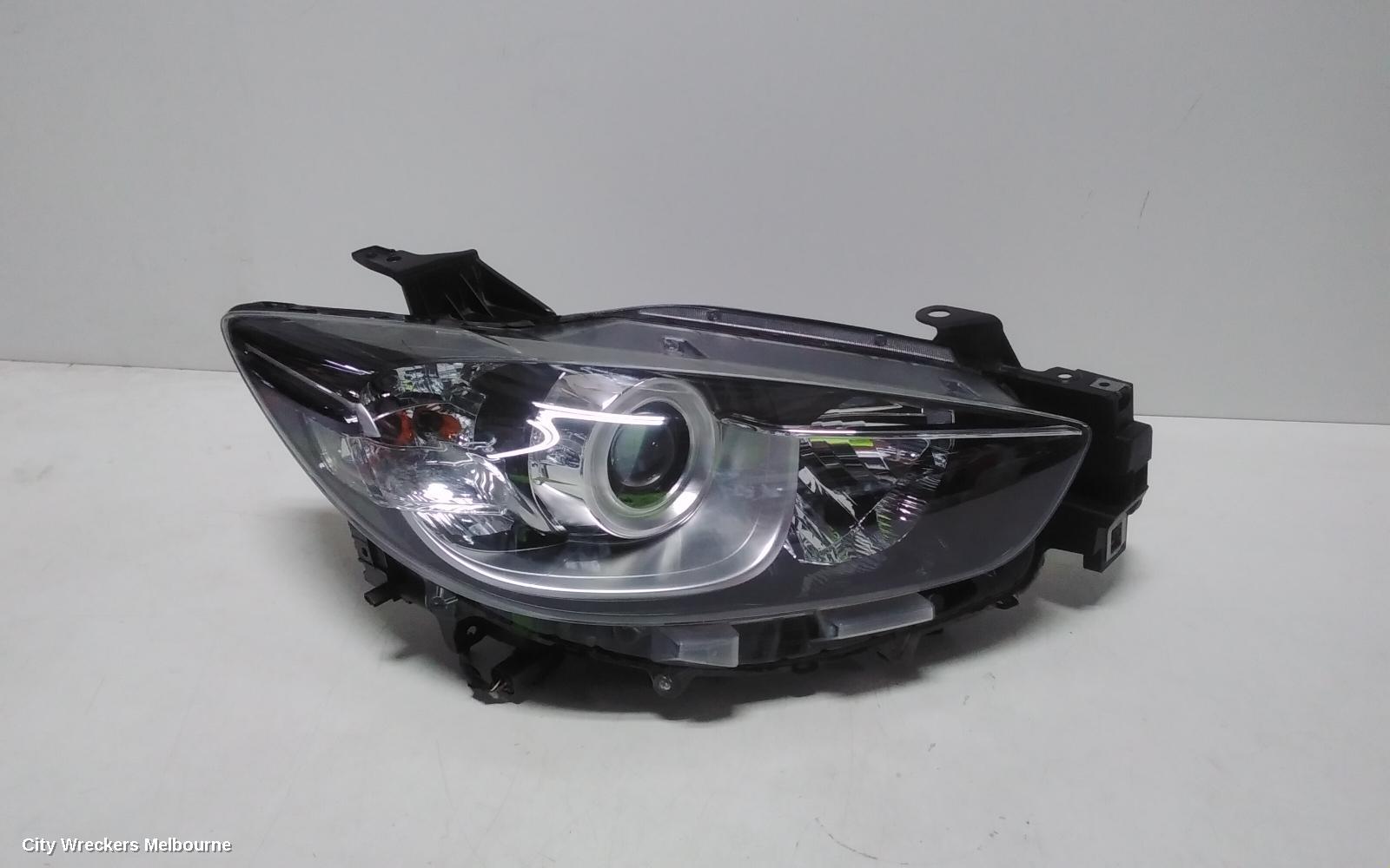 MAZDA CX5 RIGHT HEADLAMP, KE, MAXX/MAXX SPORT, HALOGEN, MANUAL ADJ, 02/2012 - 12/2016