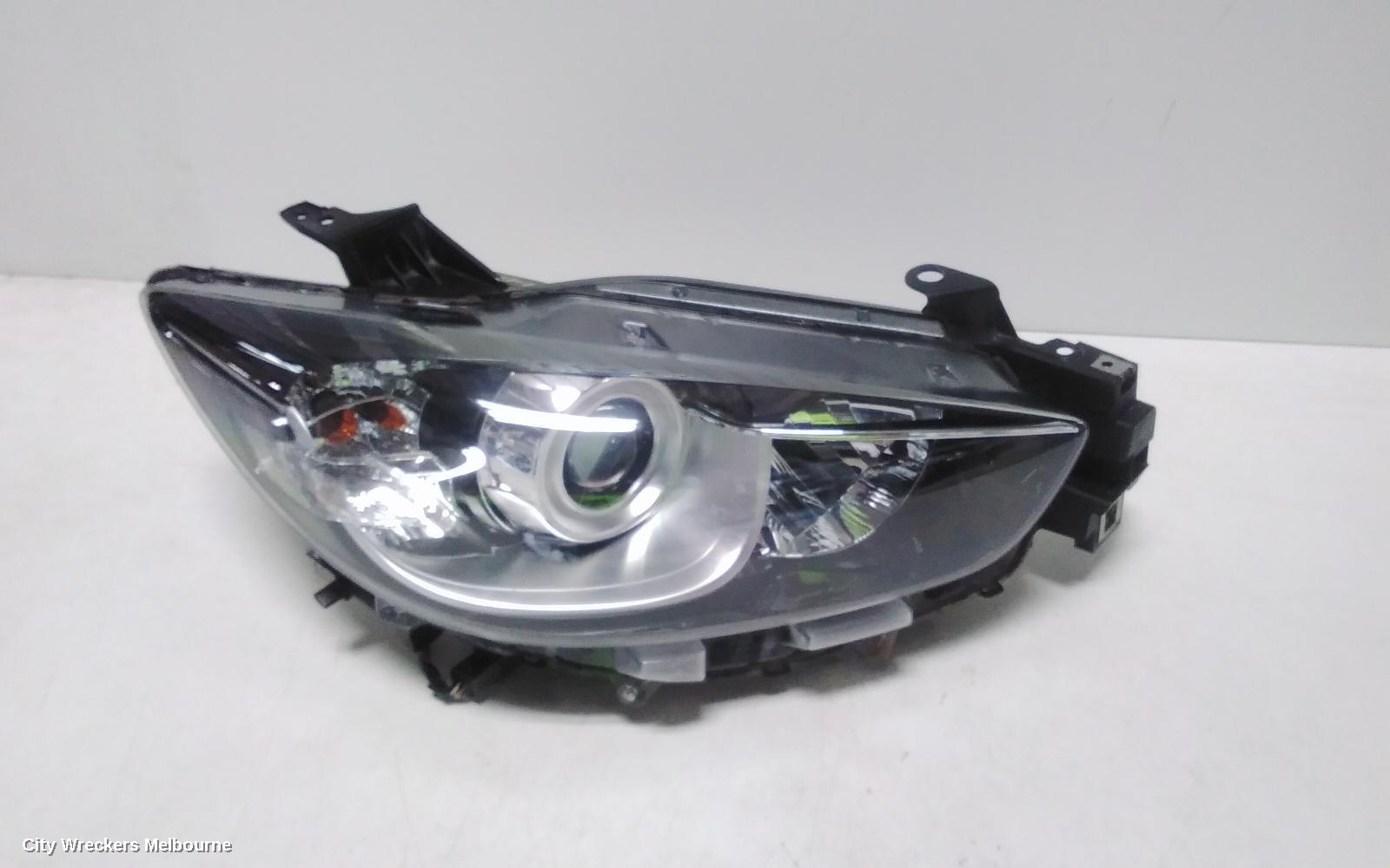 MAZDA CX5 RIGHT HEADLAMP, KE, MAXX/MAXX SPORT, HALOGEN, MANUAL ADJ, 02/2012 - 12/2016