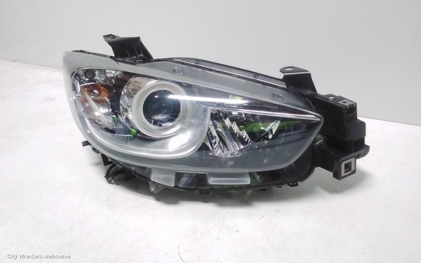 MAZDA CX5 RIGHT HEADLAMP, KE, MAXX/MAXX SPORT, HALOGEN, MANUAL ADJ, 02/2012 - 12/2016