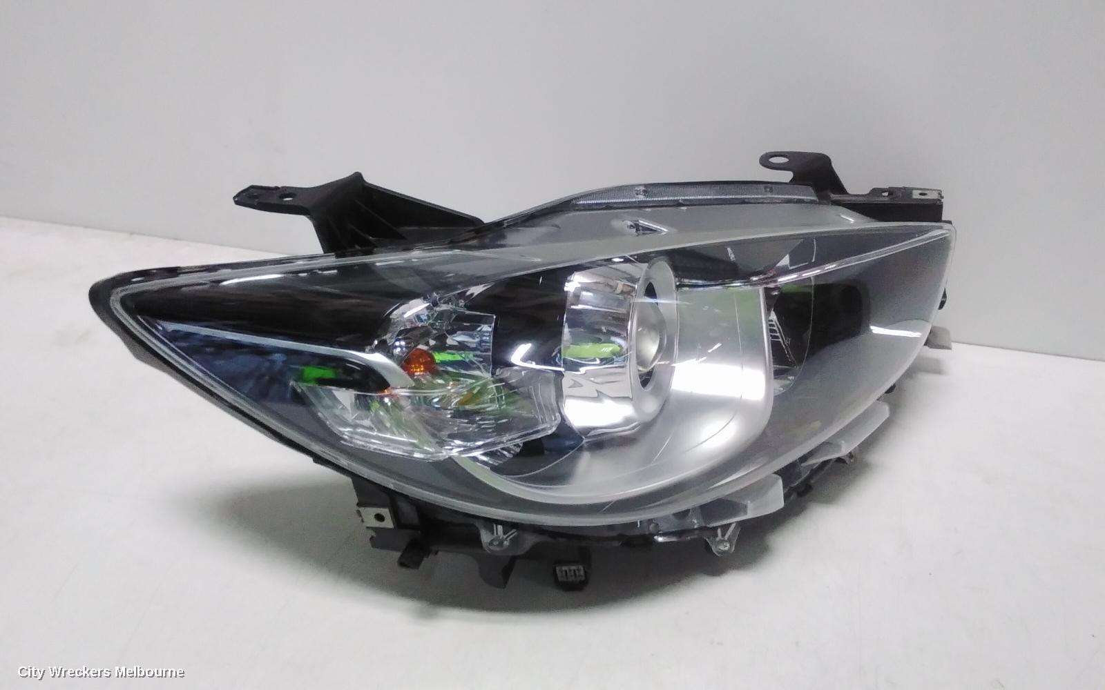 MAZDA CX5 RIGHT HEADLAMP, KE, MAXX/MAXX SPORT, HALOGEN, MANUAL ADJ, 02/2012 - 12/2016