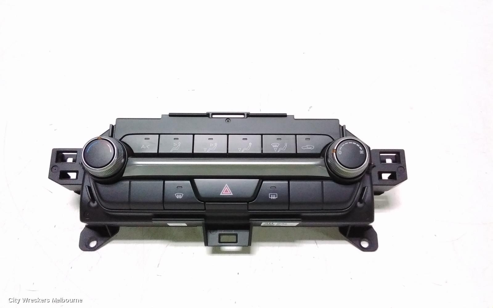 MAZDA 3 HEATER/AC CONTROLS, DUAL ZONE CLIMATE TYPE, BP, 03/2019 ONWARDS