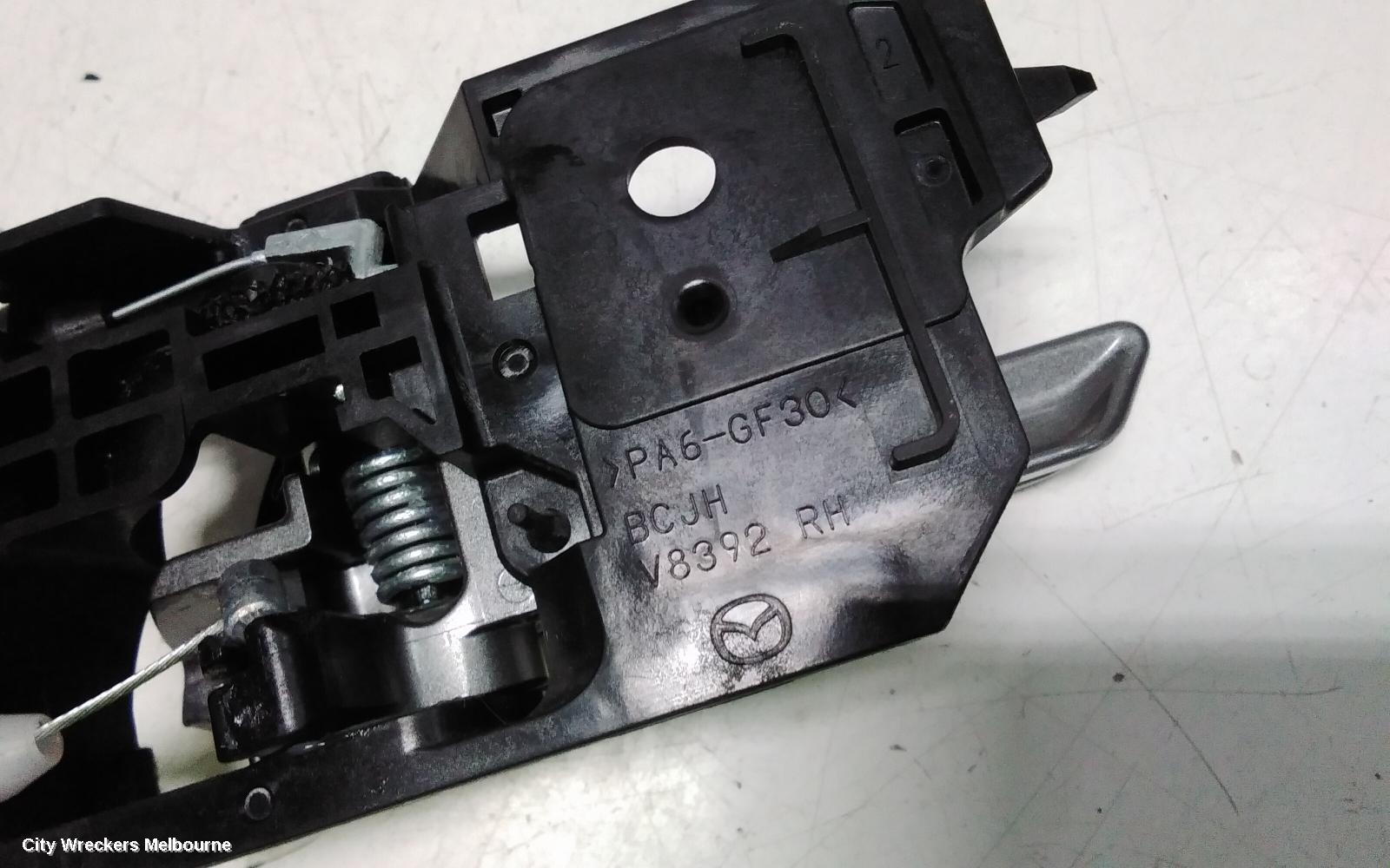 MAZDA 3 DOOR/BOOT/GATE LOCK, RIGHT FRONT DOOR LOCK, BP, SEDAN/HATCH, 03/2019 ONWARDS